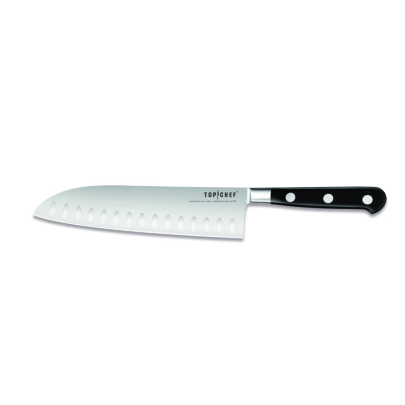 COUTEAU TB TOP CHEF SANTOKU 18CM