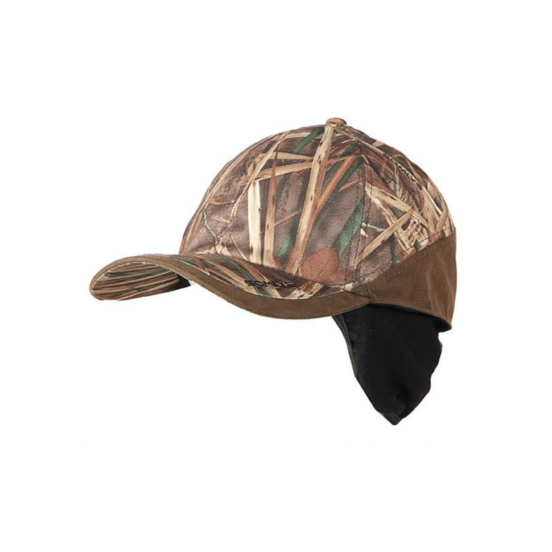 CASQUETTE CHAUDE SOMLYS CAMO ROSEAUX