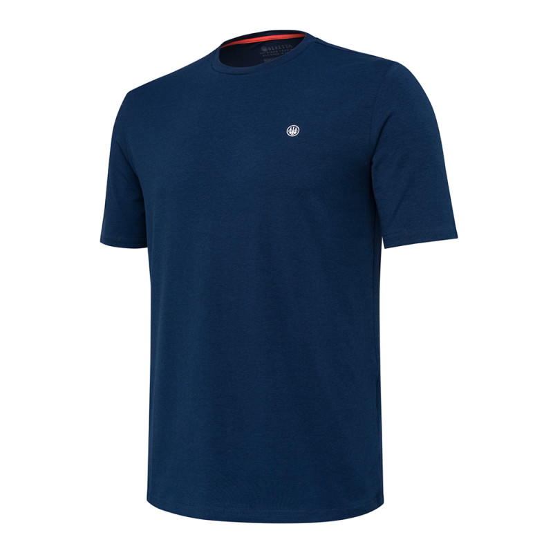 T-SHIRT BERETTA TEAM MANCHES COURTES BLEU