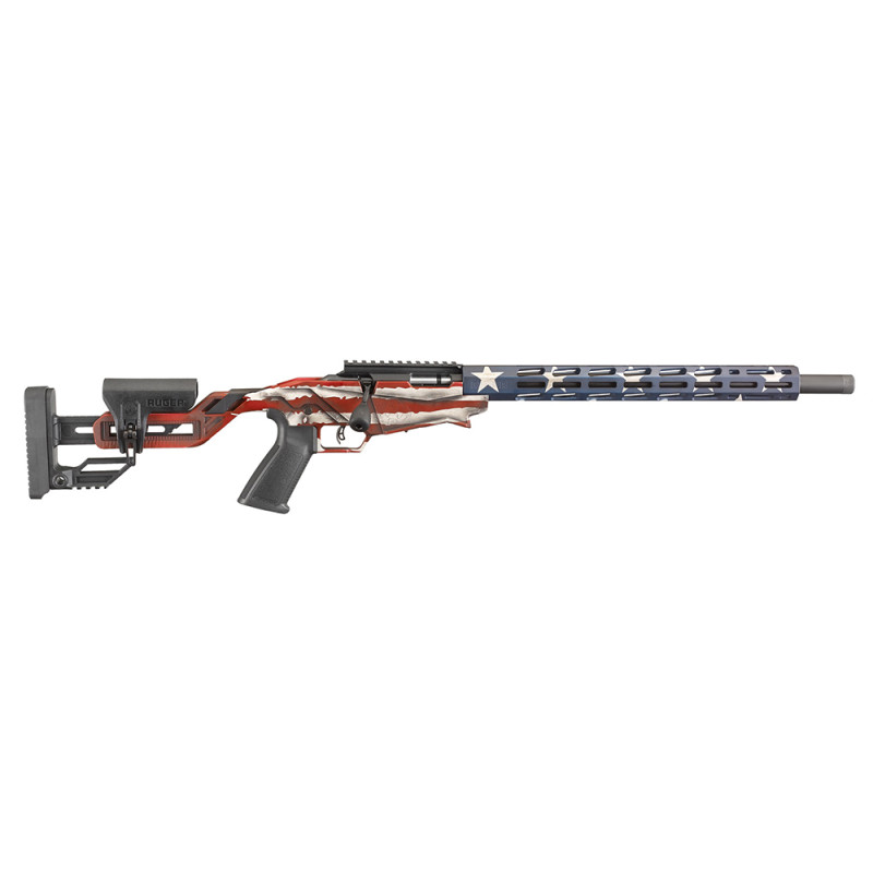 CARABINE RUGER PRECISION RIMFIRE FLAG SERIES 22LR