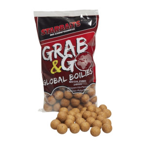 BOUILLETTE STARBAITS GRAB & GO GLOBAL BOILIES 1KG