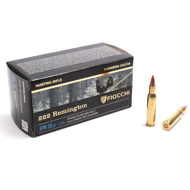 MUNITIONS BALLES FIOCCHI 222R REMINGTON