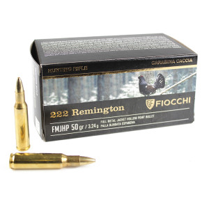 MUNITIONS BALLES FIOCCHI 222R REMINGTON