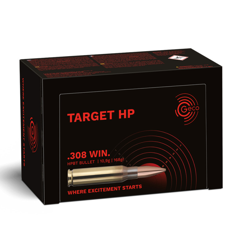 MUNITIONS BALLE GECO 308 WINCHESTER HPBT 2426821