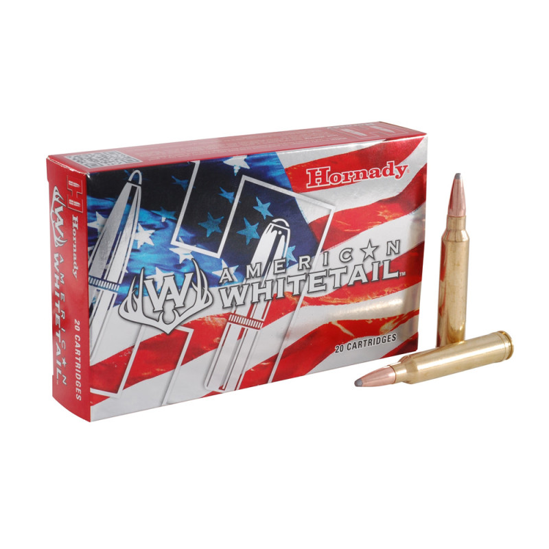 MUNITIONS BALLES HORNADY 30-06 INTERLOCK AMERICAN WHITETAIL 81084