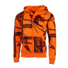 SWEAT À CAPUCHE TREELAND ORANGE CAMOUFLAGE