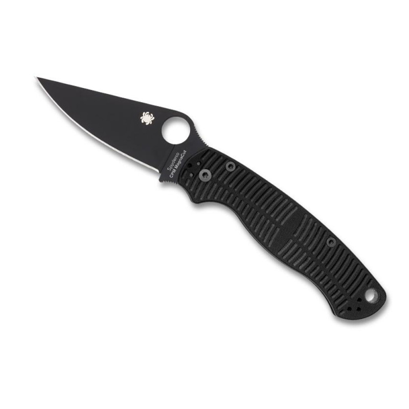 COUTEAU SPYDERCO PARA MILITARY 2 SALT G10 TOUT NOIR