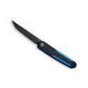 COUTEAU CIVIVI KWAIQ G10 NOIR/BLEU BLACKWASH