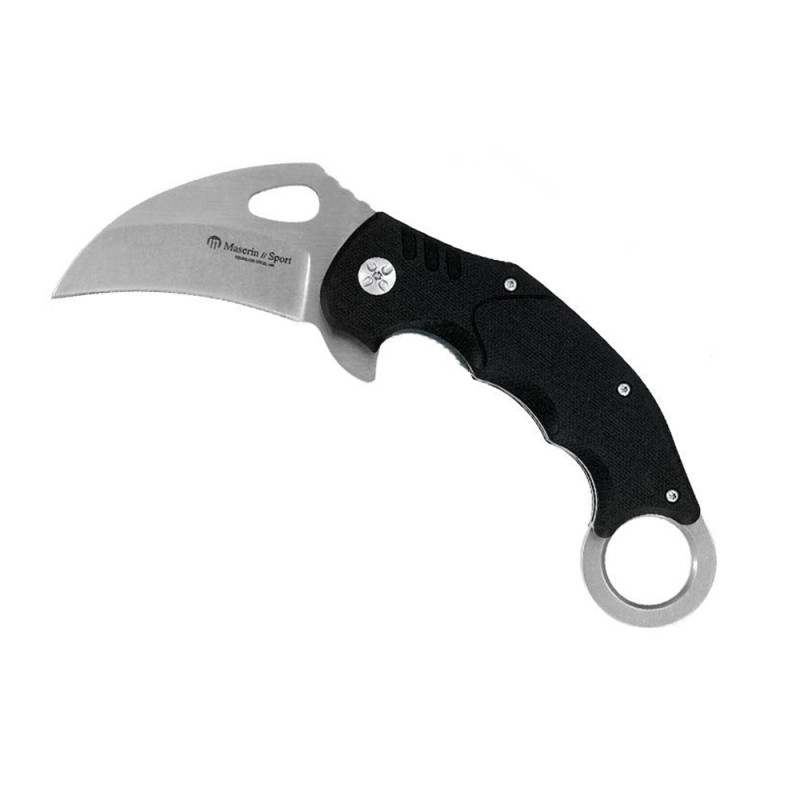 COUTEAU MASERIN KARAMBIT G10 NOIR