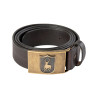 CEINTURE EN CUIR DEERHUNTER DARK BROWN