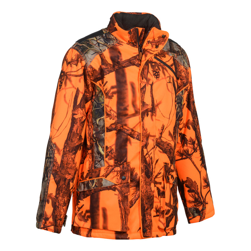 VESTE PERCUSSION BROCARD GHOSTCAMO BLAZE & BLACK