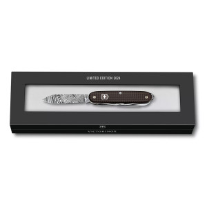 COUTEAU VICTORINOX FARMER X ALOX DAMAST EDITION LIMITÉE 2024