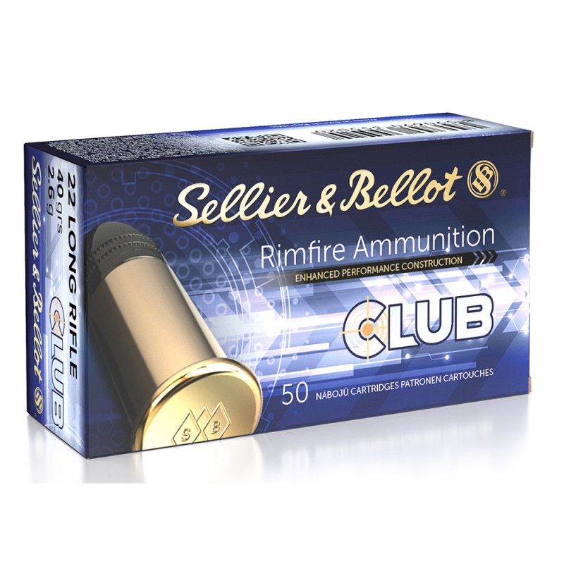 MUNITIONS SELLIER & BELLOT 22LR CLUB