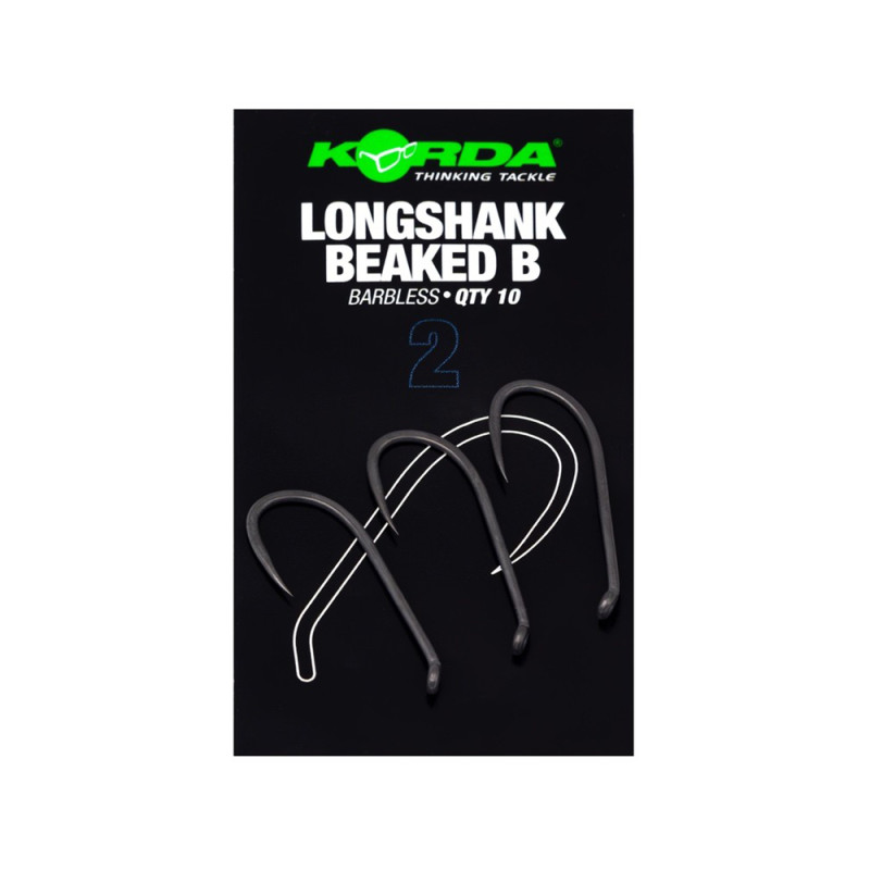 HAMEÇON KORDA LONGSHANK BEAKED BARBLESS