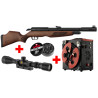 PACK CARABINE GAMO RISER PUNISHER + LUNETTE + COMPRESSEUR