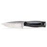 COUTEAU WILDSTEER KASTOR MICARTA NOIR LAME BROSSÉE