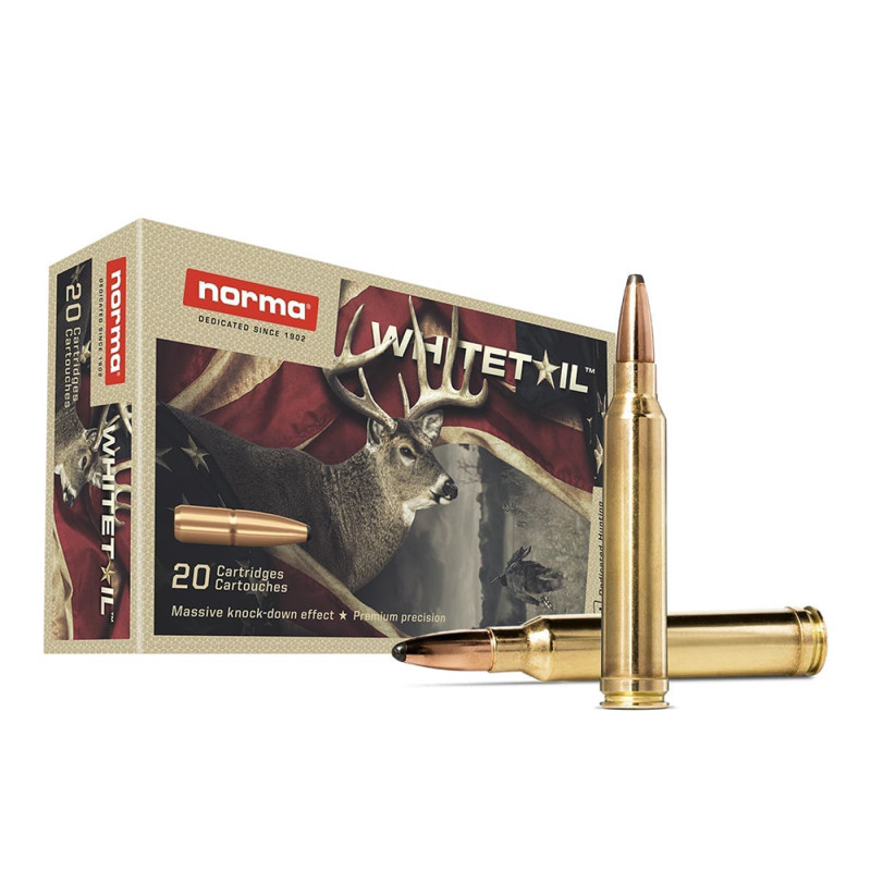 MUNITIONS BALLES NORMA 300WM WHITETAIL 20178012