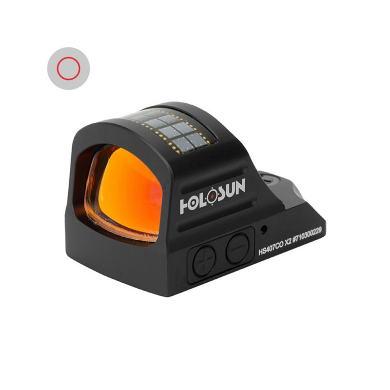 VISEUR POINT ROUGE HOLOSUN HS407C